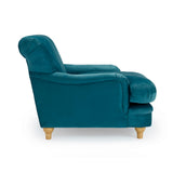 LPD Home Plumpton Chair – Peacock Blue