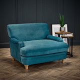 LPD Home Plumpton Chair – Peacock Blue