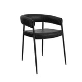 LPD Home Queens Dining Chair – Black – Set of 2