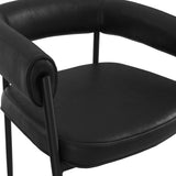 LPD Home Queens Dining Chair – Black – Set of 2