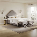 LPD Home Quince Double Bed – Light Grey