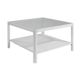 LPD Home Ray Coffee Table – White