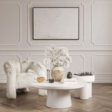 LPD Home Rumi Coffee Table – White