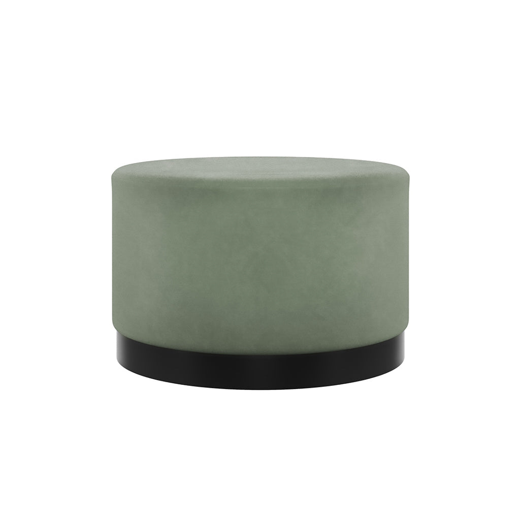 LPD Home Sage Velvet Pouffe – Large