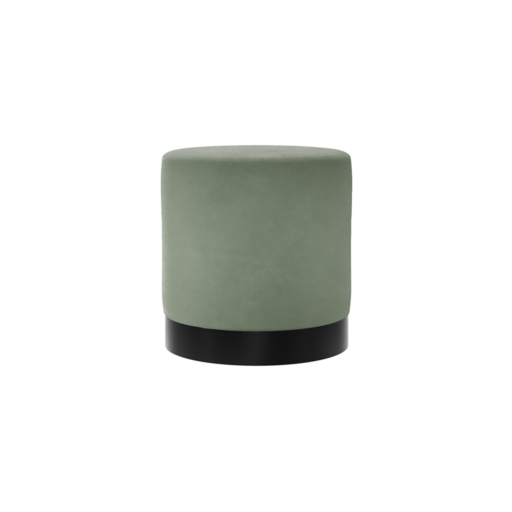 LPD Home Sage Velvet Pouffe – Small