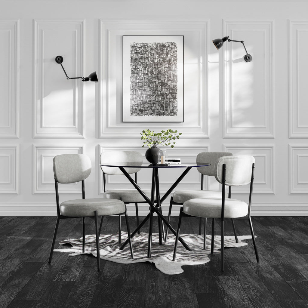 LPD Home Smith Graphite Dining Chair – Set of 2