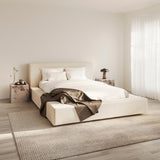 LPD Home Soho Double Bed – White Clay