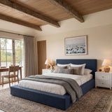 LPD Home Soho King Bed – Ink Blue