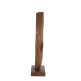 Light & Living Randa Sculpture in Matt Brown Wood