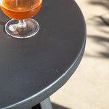 Laverne Bistro Set – Charcoal