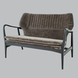 Livingsley Levi 2-Seater Chair – Mouse Chenille