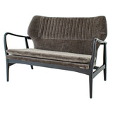 RV Astley Oakham 2-Seater Chair – Mouse Chenille