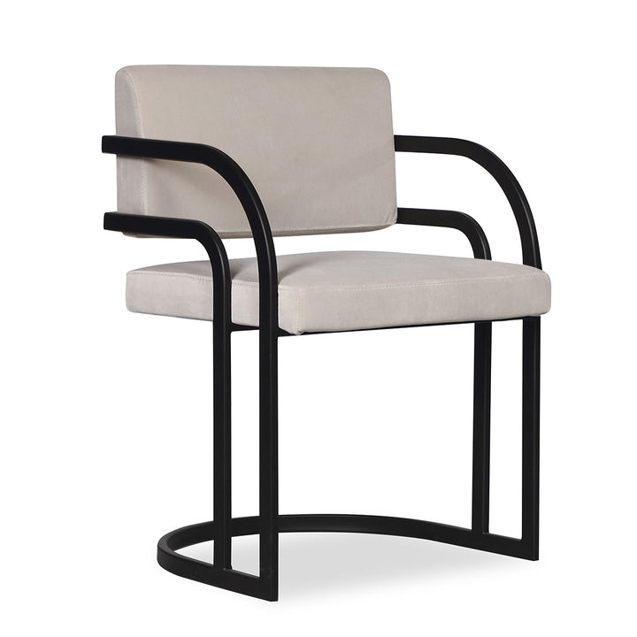 Liang & Eimil Dylan Dining Chair in Gainsborough Ash Grey Velvet – Excess Stock