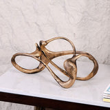 Liang & Eimil Aion Sculpture – Golden Bronze