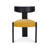 Liang & Eimil Albi Dining Chair – Morgan Ochre Chenille (Set of 2)