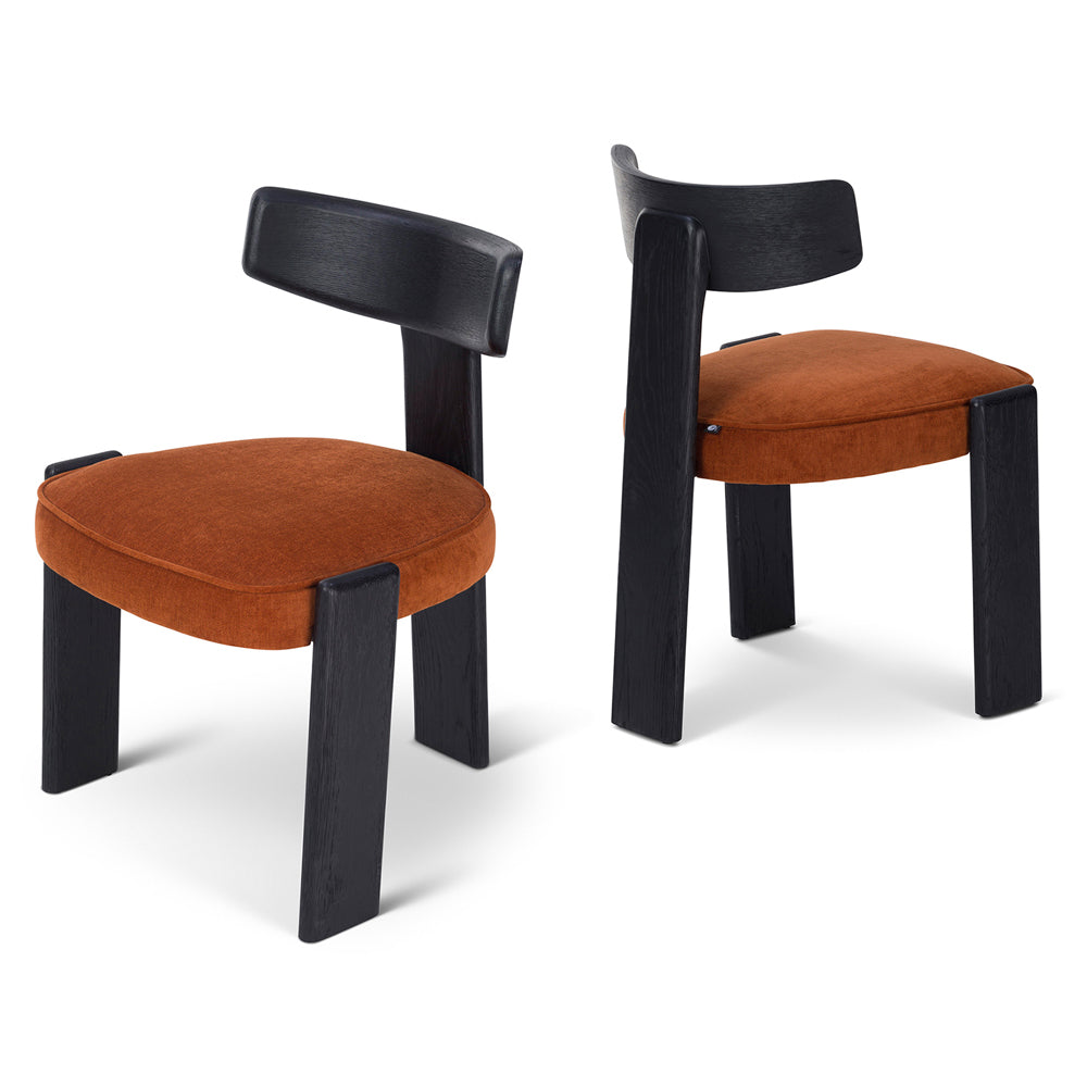 Liang & Eimil Albi Dining Chair – Morgan Sienna Chenille (Set of 2)