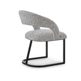 Liang & Eimil Alfie Dining Chair (CRIB 5) – Talbot Freckle & Matt Black