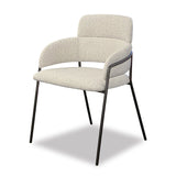 Liang & Eimil Alice Dining Chair with Boucle Sand – Excess Stock