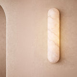Liang & Eimil Alura IP44 Wall Light - Alabaster and Brushed Brass