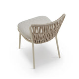 Liang & Eimil Ariana Outdoor Dining Chair – Forest Beige & Warm Ivory (CRIB 5) – Set of 2