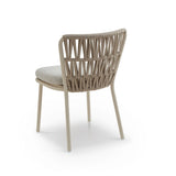Liang & Eimil Ariana Outdoor Dining Chair – Forest Beige & Warm Ivory (CRIB 5) – Set of 2