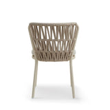 Liang & Eimil Ariana Outdoor Dining Chair – Forest Beige & Warm Ivory (CRIB 5) – Set of 2