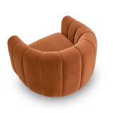 Liang & Eimil Arles Occasional Chair – Melbourne Clay Velvet