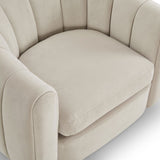 Liang & Eimil Arles Occasional Chair – Melbourne Stone Velvet