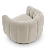 Liang & Eimil Arles Occasional Chair – Melbourne Stone Velvet