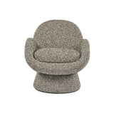 Liang & Eimil Arles Occasional Swivel Chair (CRIB 5) – Dexter Sparkle Stone