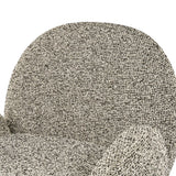 Liang & Eimil Arles Occasional Swivel Chair (CRIB 5) – Dexter Sparkle Stone