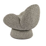 Liang & Eimil Arles Occasional Swivel Chair (CRIB 5) – Dexter Sparkle Stone