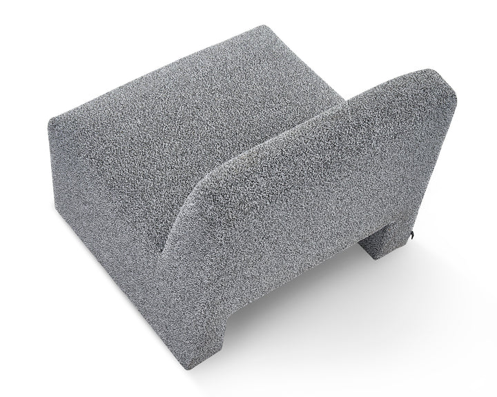 Liang & Eimil Arnot Occasional Chair – Speckle Grey Chenille