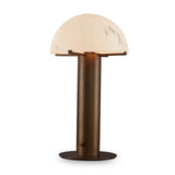 Liang & Eimil Aston Table Lamp – Alabaster Effect and Antique Brass