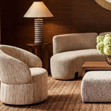 Liang & Eimil Aurelle Swivel Occasional Chair – Windsor Beige