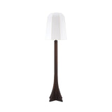 Liang & Eimil Axel Floor Lamp – Classic Brown Ash/White Linen