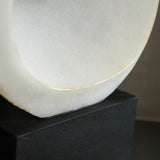 Liang & Eimil Basalto Sculpture – Black & White