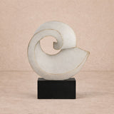 Liang & Eimil Basalto Sculpture – Black & White