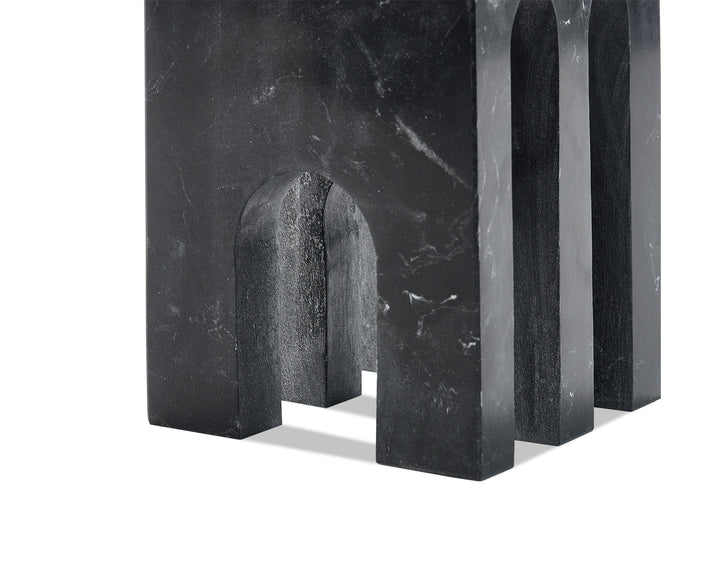 Liang & Eimil Blackthorn Sculpture in Black Marble