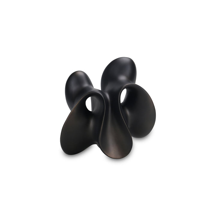 Liang & Eimil Blakely Abstract Sculpture – Dark Bronze