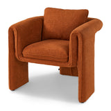 Liang & Eimil Bloom Occasional Chair – Lander Rust Chenille