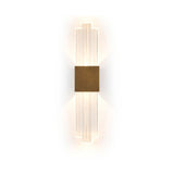 Liang & Eimil Bravura IP44 Wall Light - Acrylic and Brushed Brass