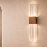 Liang & Eimil Bravura IP44 Wall Light - Acrylic and Brushed Brass