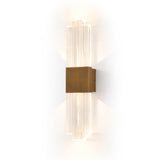 Liang & Eimil Bravura IP44 Wall Light - Acrylic and Brushed Brass