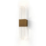Liang & Eimil Bravura IP44 Wall Light - Acrylic and Brushed Brass