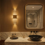 Liang & Eimil Bravura IP44 Wall Light - Acrylic and Brushed Brass