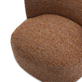 Liang & Eimil Bruno Swivel Occasional Chair – Norfolk Brown & Mid Brown