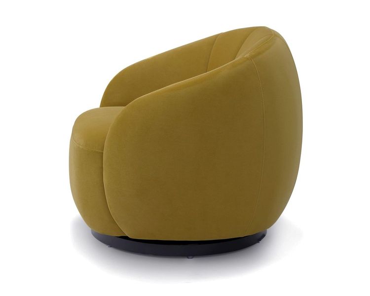 Liang & Eimil Bulpa Occasional Chair - Kaster Mustard Velvet