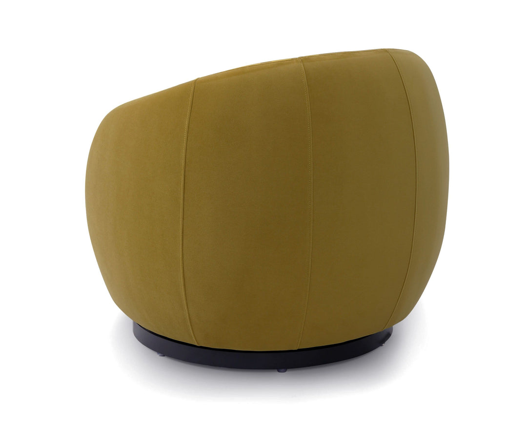 Liang & Eimil Bulpa Occasional Chair - Kaster Mustard Velvet