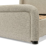 Liang & Eimil Calais King-Sized Bed – Colmer Silver Grain